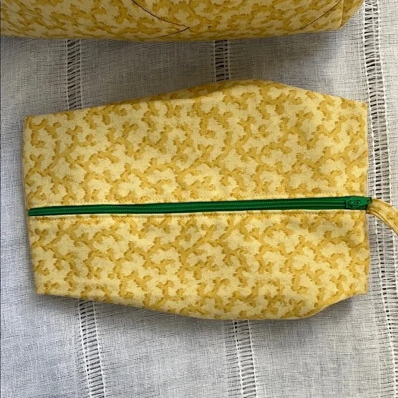 Handmade Yellow Patterned Tote Bag. - Picture 7 of 13